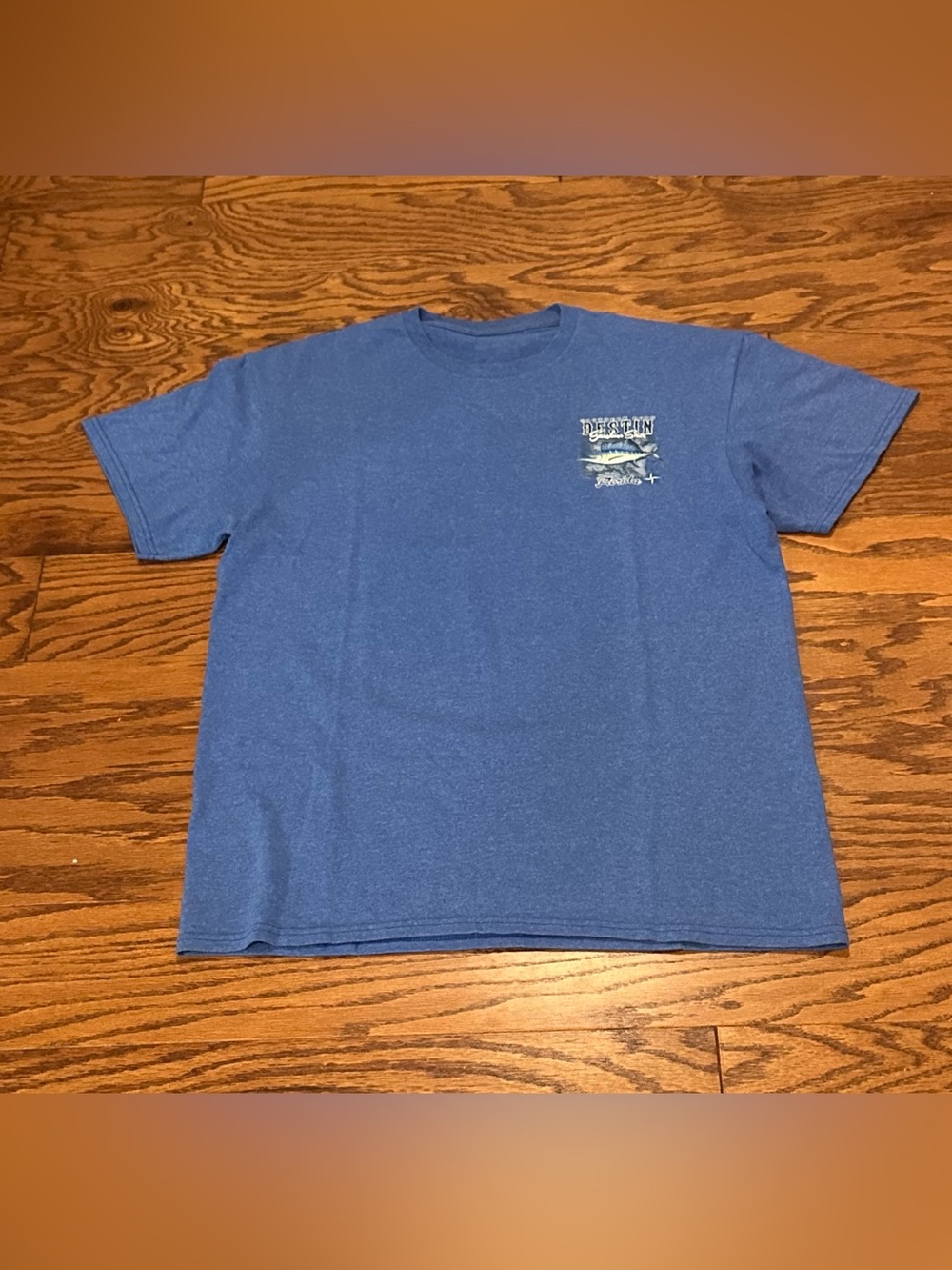 Destin, Florida Southern Rods Souvenir T-Shirt, Large